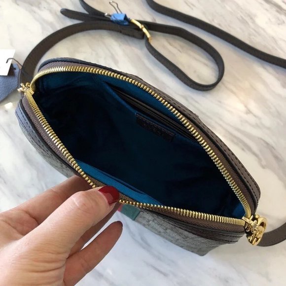 Gucci Shell Shoulder Bag Grey - Picture 8 of 10